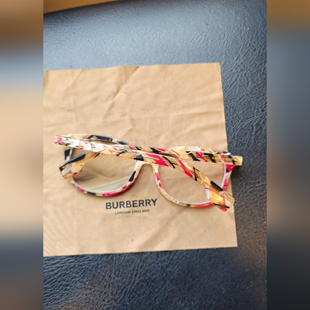 Burberry Multicolor Prescription Glasses - Picture 4 of 8